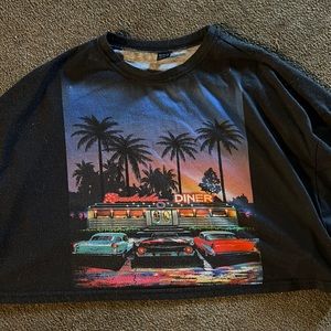 shein medium crop top